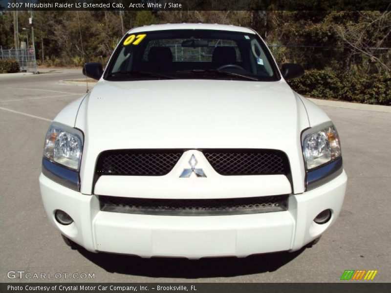 Arctic White / Slate 2007 Mitsubishi Raider LS Extended Cab