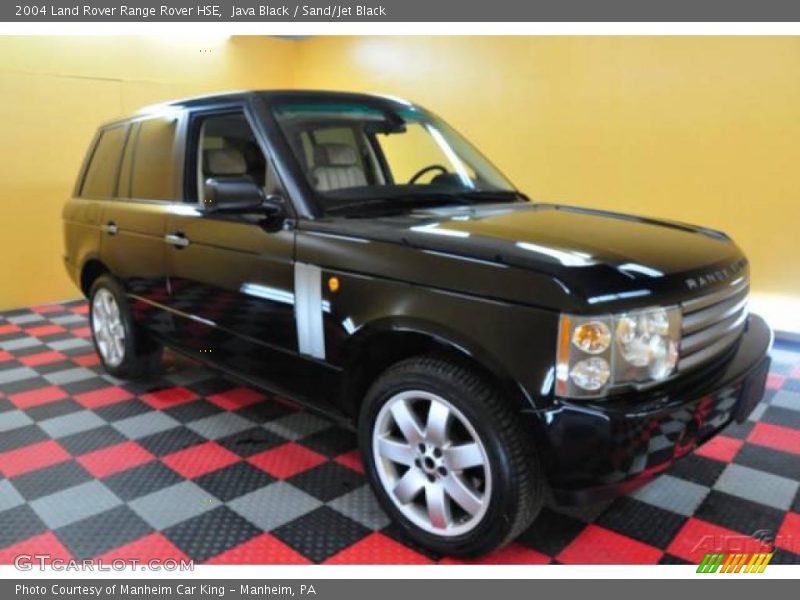 Java Black / Sand/Jet Black 2004 Land Rover Range Rover HSE