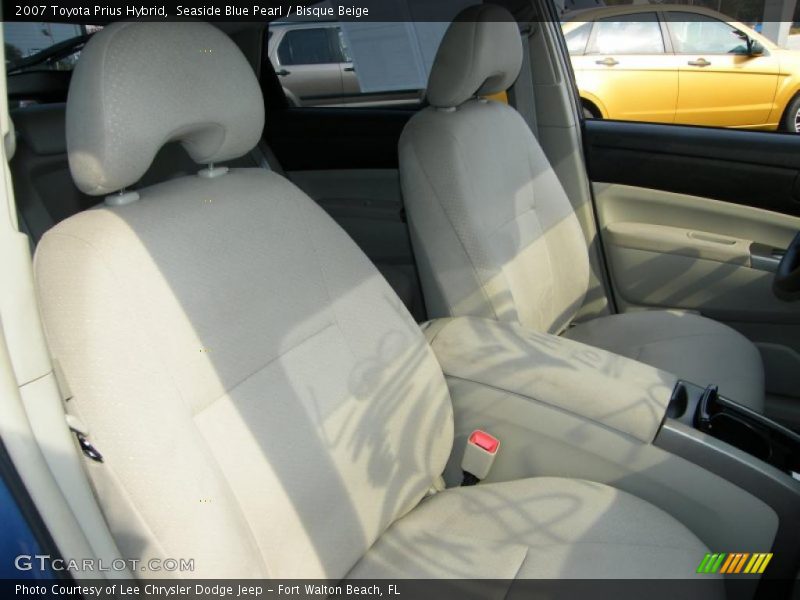 Seaside Blue Pearl / Bisque Beige 2007 Toyota Prius Hybrid