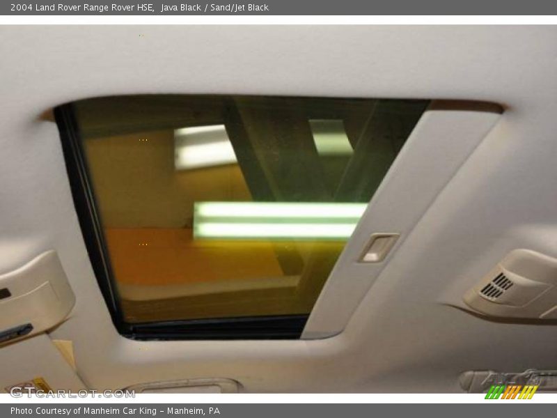Java Black / Sand/Jet Black 2004 Land Rover Range Rover HSE