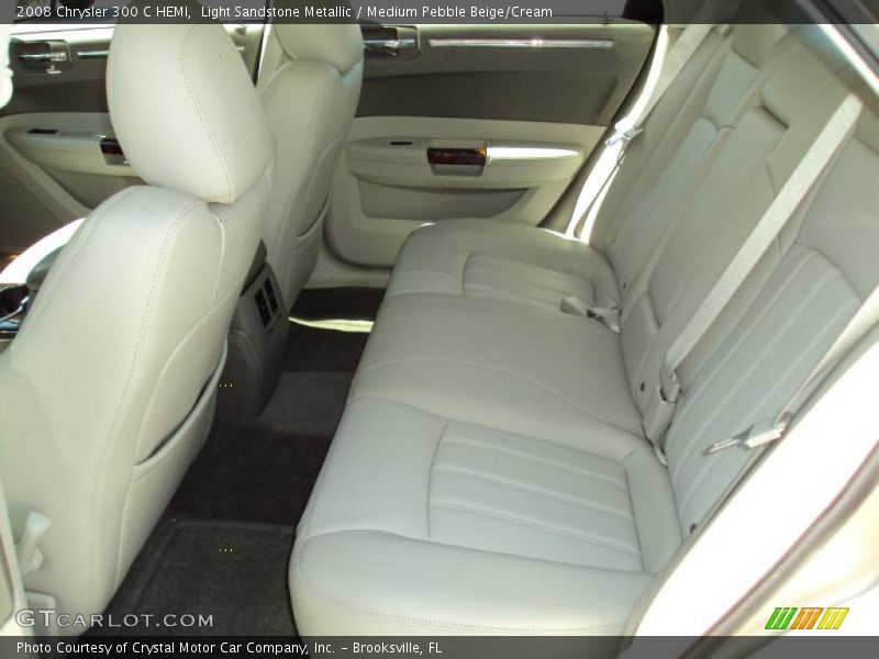 Light Sandstone Metallic / Medium Pebble Beige/Cream 2008 Chrysler 300 C HEMI