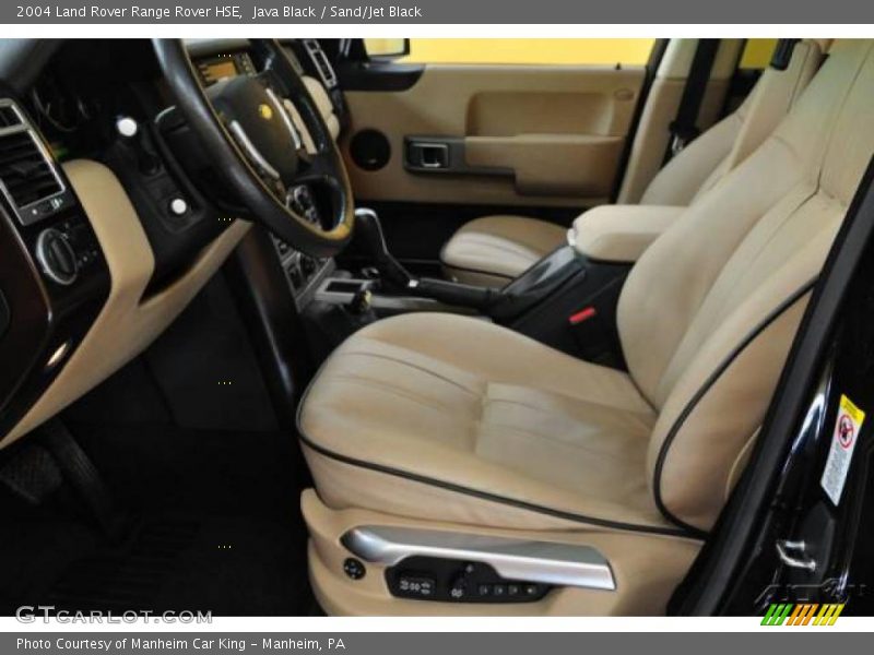 Java Black / Sand/Jet Black 2004 Land Rover Range Rover HSE