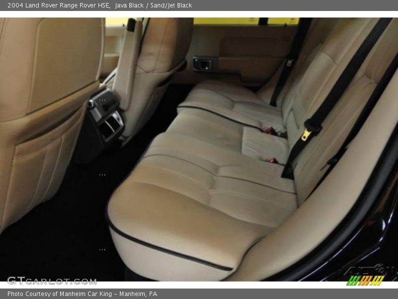 Java Black / Sand/Jet Black 2004 Land Rover Range Rover HSE