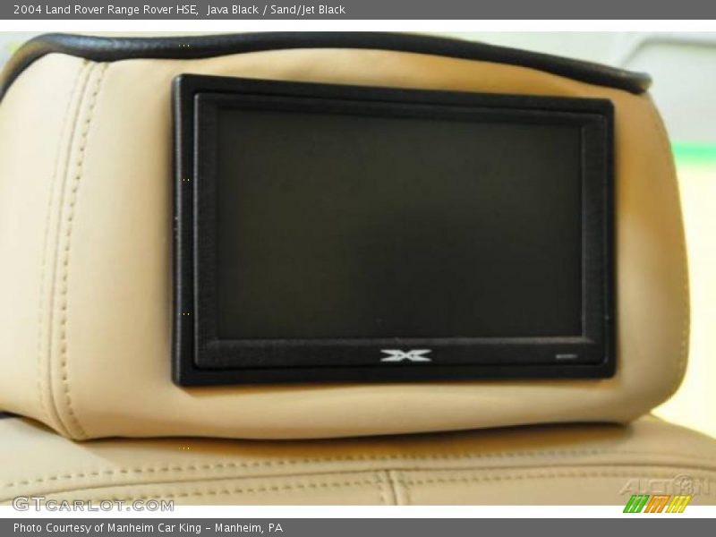 Java Black / Sand/Jet Black 2004 Land Rover Range Rover HSE