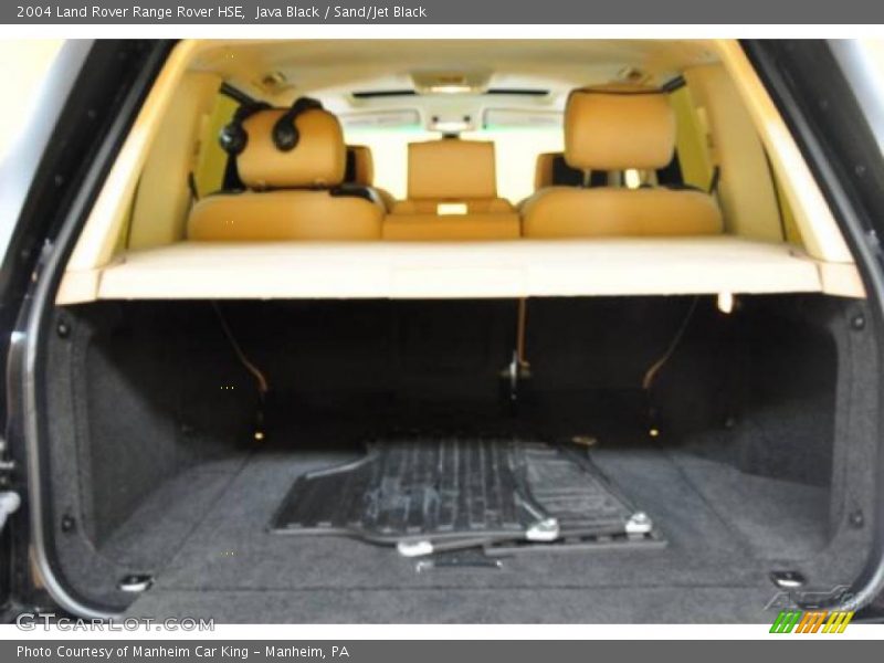 Java Black / Sand/Jet Black 2004 Land Rover Range Rover HSE