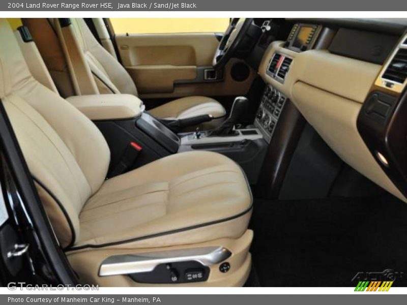 Java Black / Sand/Jet Black 2004 Land Rover Range Rover HSE