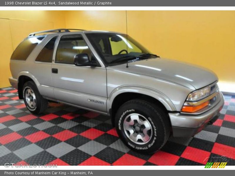 Sandalwood Metallic / Graphite 1998 Chevrolet Blazer LS 4x4
