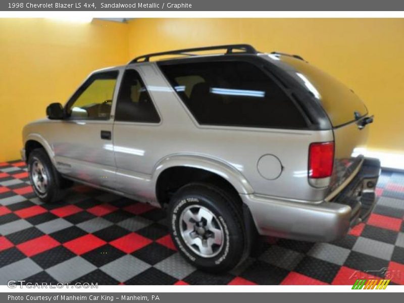 Sandalwood Metallic / Graphite 1998 Chevrolet Blazer LS 4x4