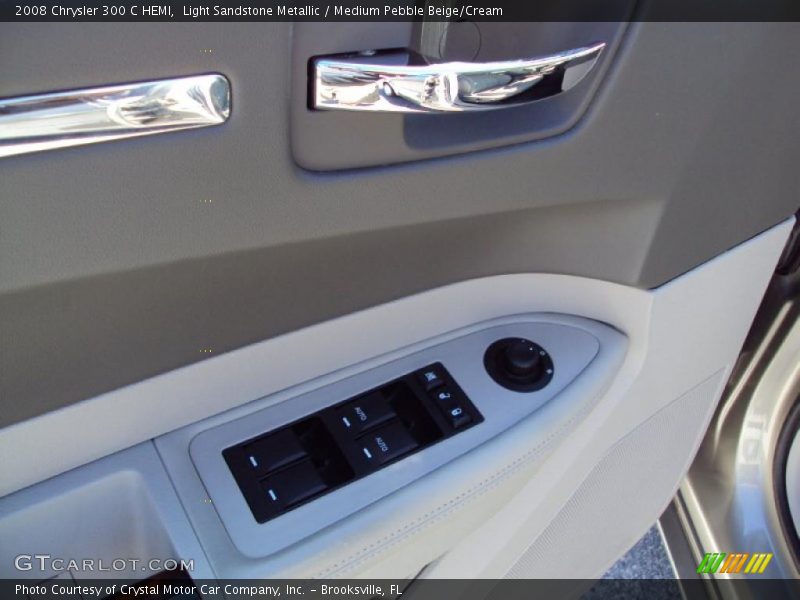 Light Sandstone Metallic / Medium Pebble Beige/Cream 2008 Chrysler 300 C HEMI