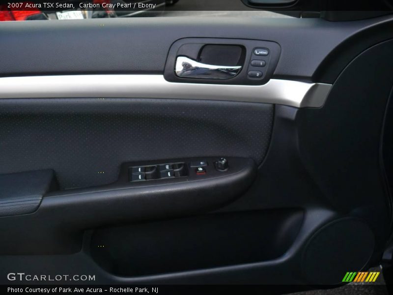 Carbon Gray Pearl / Ebony 2007 Acura TSX Sedan