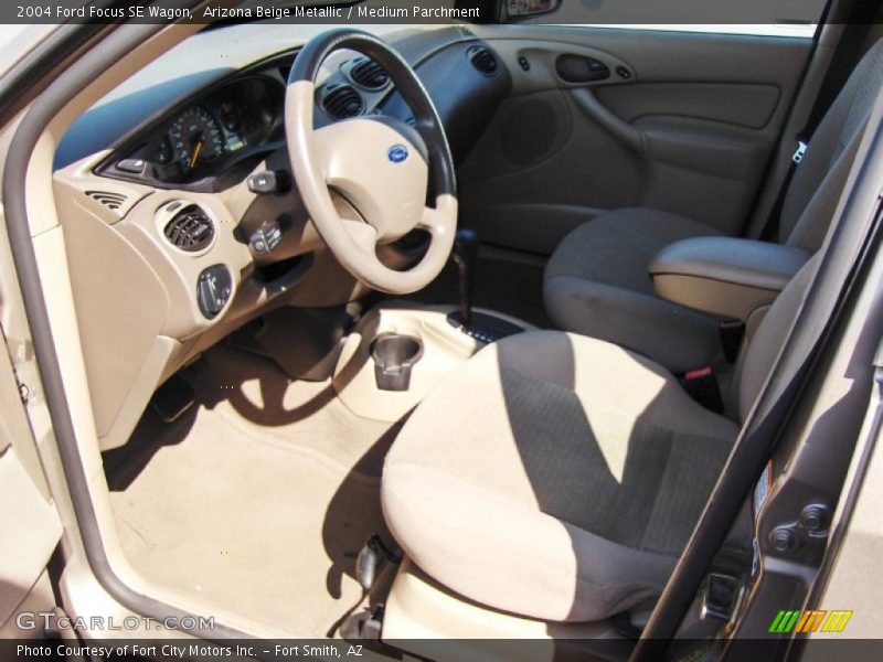 Arizona Beige Metallic / Medium Parchment 2004 Ford Focus SE Wagon
