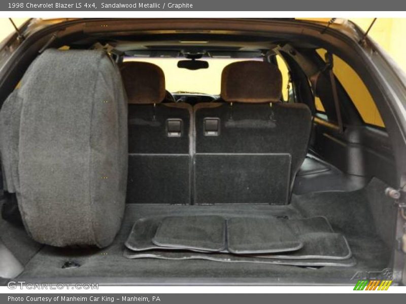 Sandalwood Metallic / Graphite 1998 Chevrolet Blazer LS 4x4