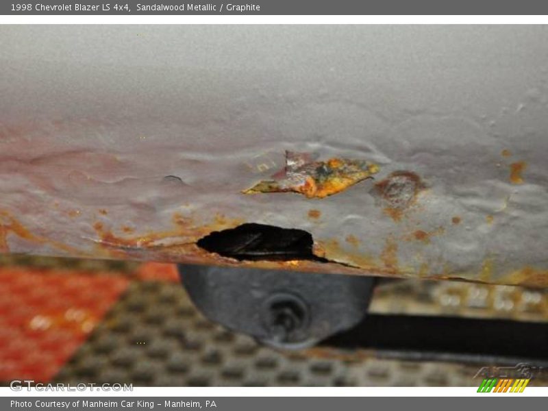 Sandalwood Metallic / Graphite 1998 Chevrolet Blazer LS 4x4