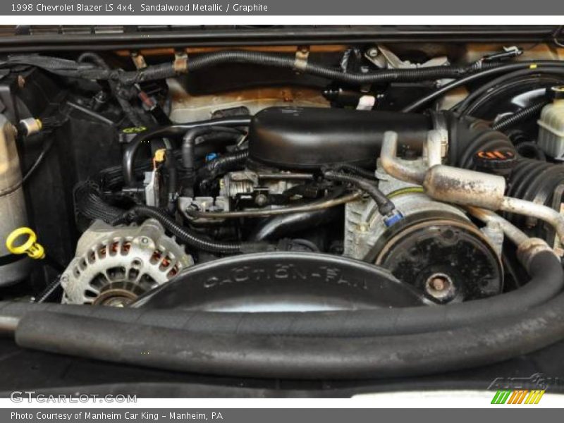 Sandalwood Metallic / Graphite 1998 Chevrolet Blazer LS 4x4