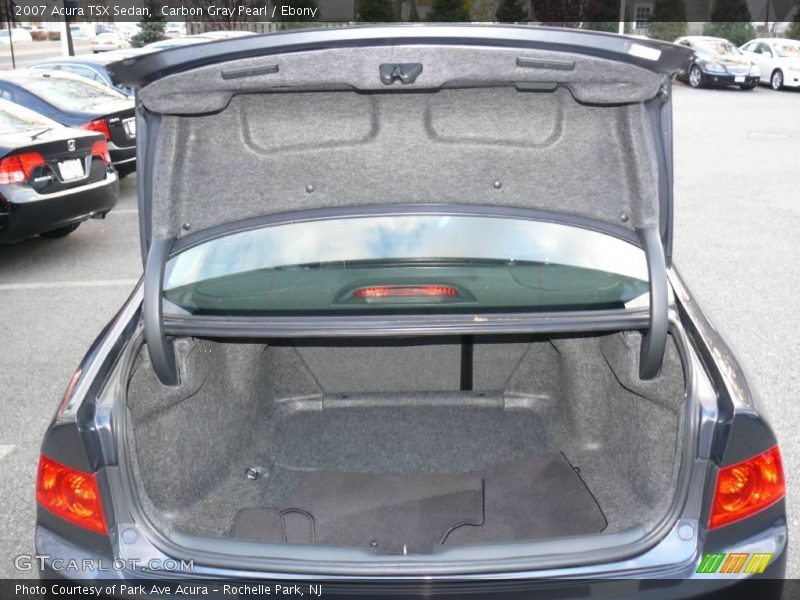 Carbon Gray Pearl / Ebony 2007 Acura TSX Sedan