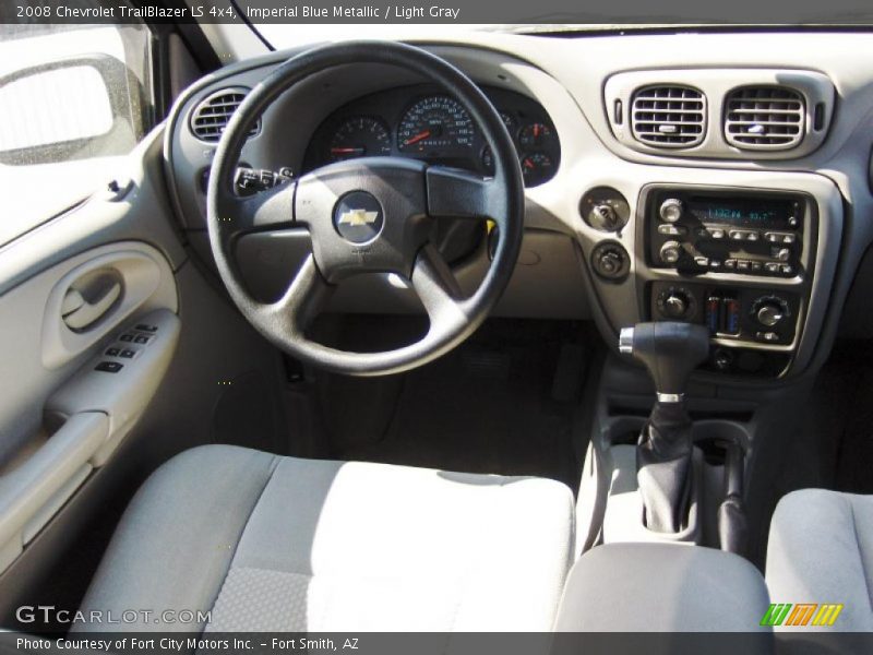 Imperial Blue Metallic / Light Gray 2008 Chevrolet TrailBlazer LS 4x4