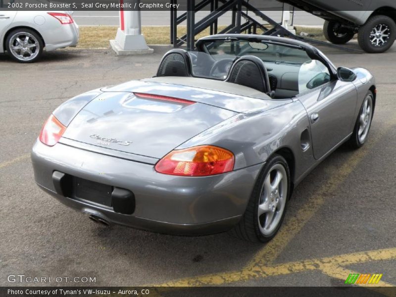 Seal Grey Metallic / Graphite Grey 2002 Porsche Boxster S