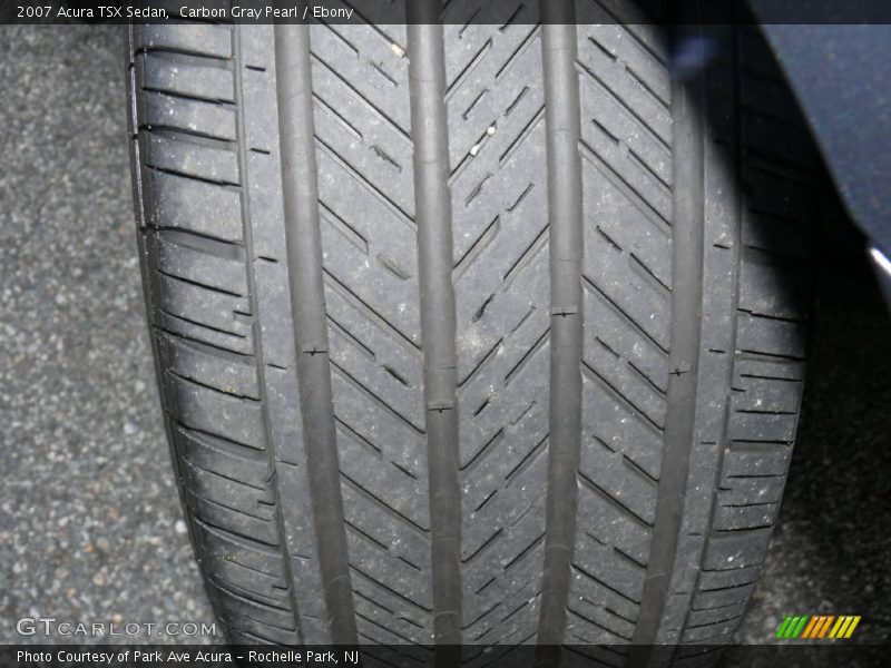 Carbon Gray Pearl / Ebony 2007 Acura TSX Sedan