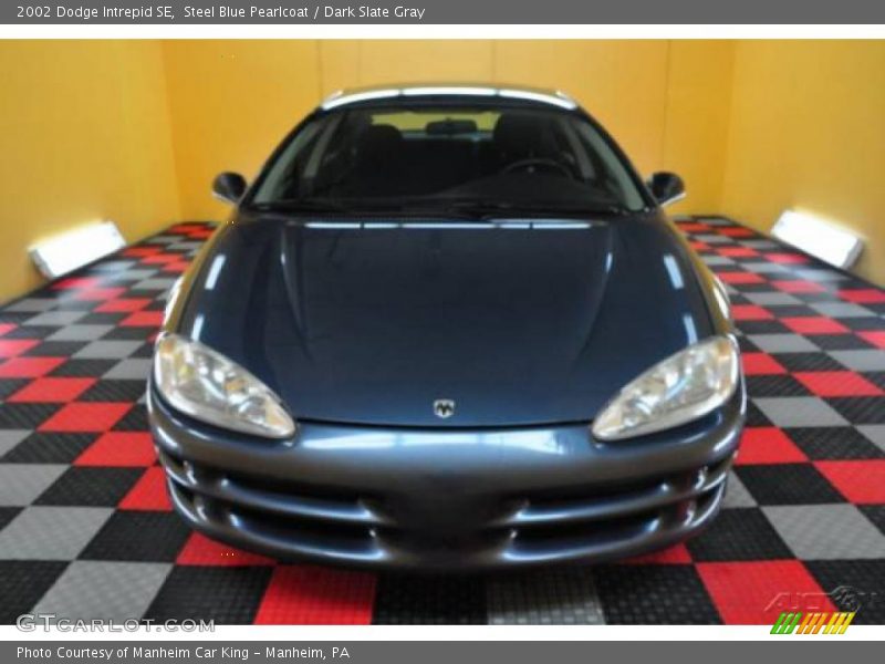 Steel Blue Pearlcoat / Dark Slate Gray 2002 Dodge Intrepid SE