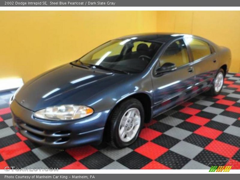 Steel Blue Pearlcoat / Dark Slate Gray 2002 Dodge Intrepid SE