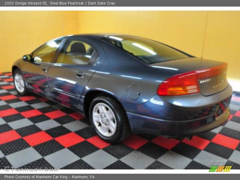 Steel Blue Pearlcoat / Dark Slate Gray 2002 Dodge Intrepid SE