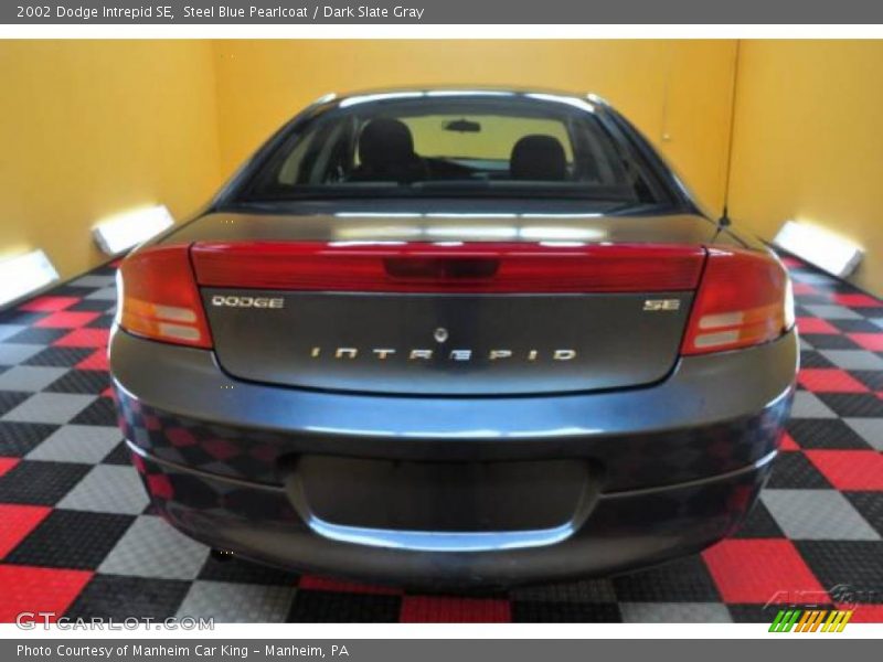 Steel Blue Pearlcoat / Dark Slate Gray 2002 Dodge Intrepid SE