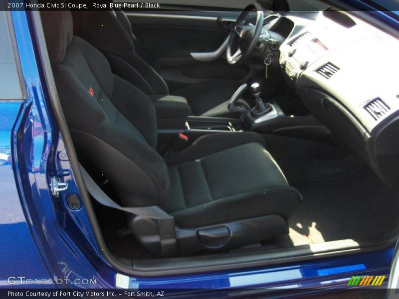 Royal Blue Pearl / Black 2007 Honda Civic Si Coupe