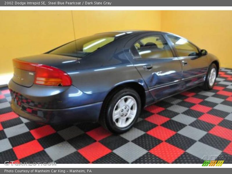 Steel Blue Pearlcoat / Dark Slate Gray 2002 Dodge Intrepid SE