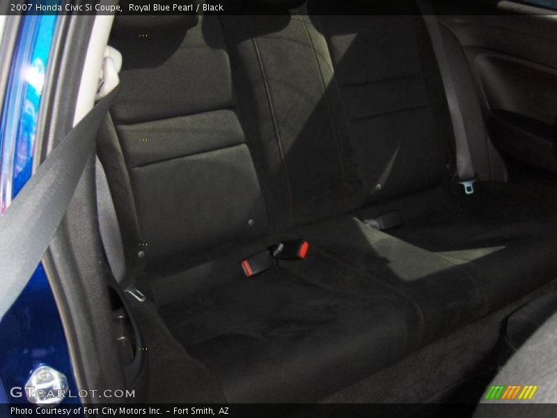 Royal Blue Pearl / Black 2007 Honda Civic Si Coupe