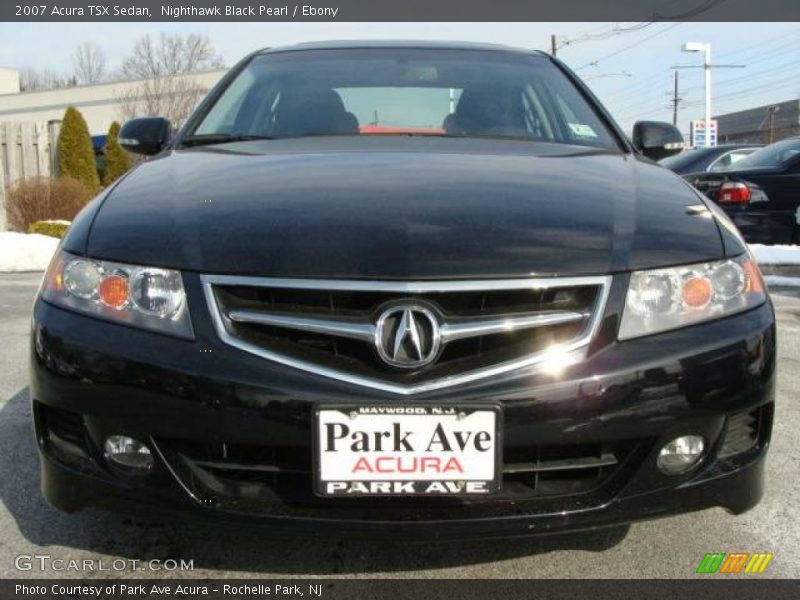Nighthawk Black Pearl / Ebony 2007 Acura TSX Sedan
