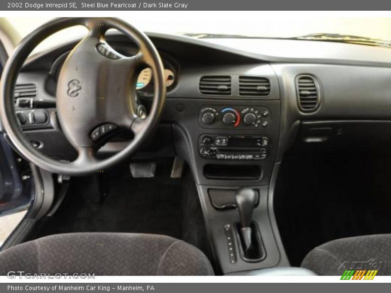 Steel Blue Pearlcoat / Dark Slate Gray 2002 Dodge Intrepid SE