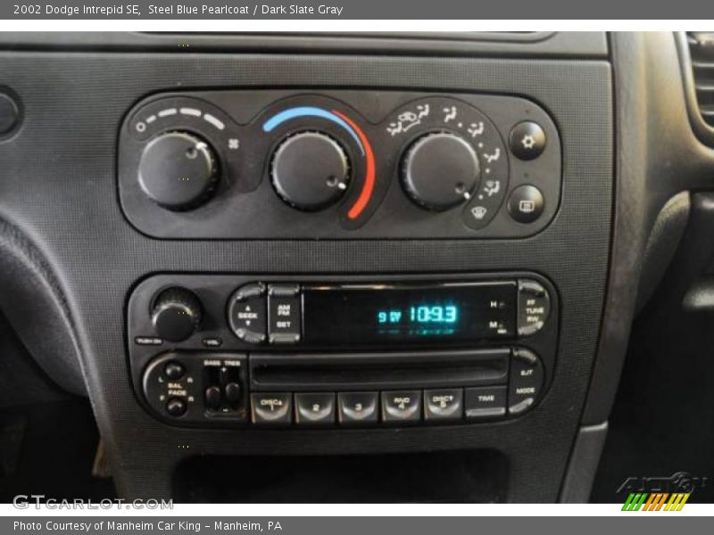 Steel Blue Pearlcoat / Dark Slate Gray 2002 Dodge Intrepid SE