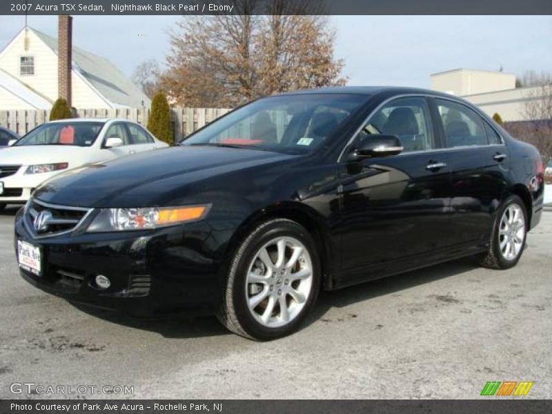 Nighthawk Black Pearl / Ebony 2007 Acura TSX Sedan
