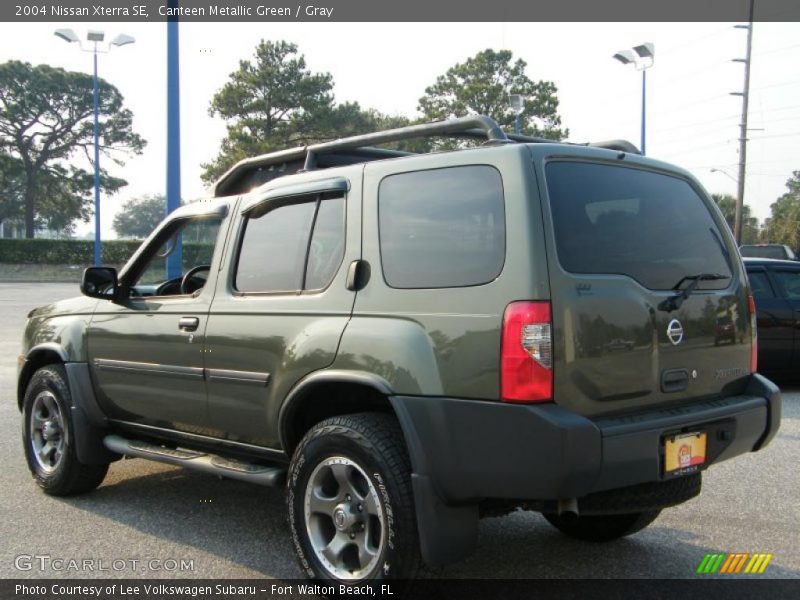 Canteen Metallic Green / Gray 2004 Nissan Xterra SE