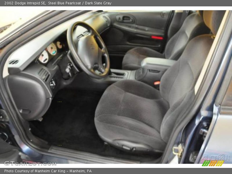 Steel Blue Pearlcoat / Dark Slate Gray 2002 Dodge Intrepid SE