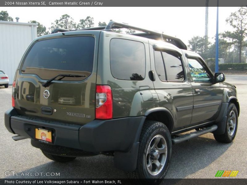Canteen Metallic Green / Gray 2004 Nissan Xterra SE