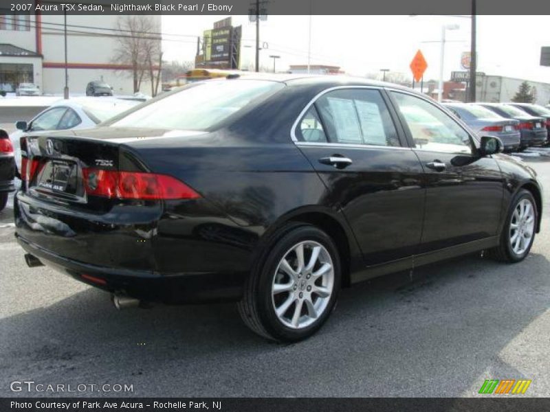 Nighthawk Black Pearl / Ebony 2007 Acura TSX Sedan