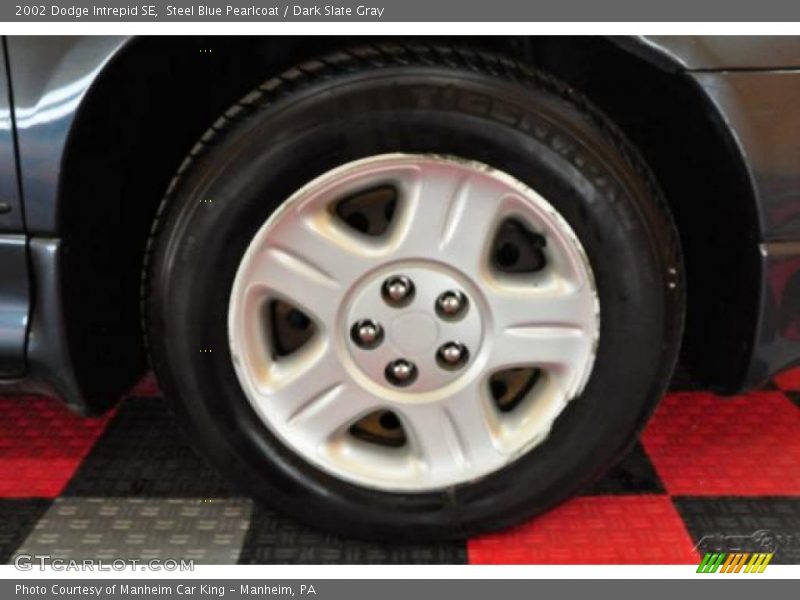Steel Blue Pearlcoat / Dark Slate Gray 2002 Dodge Intrepid SE
