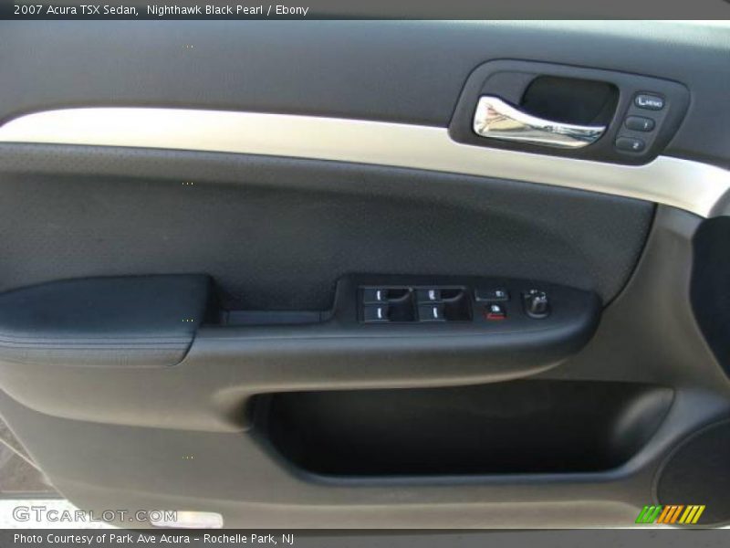 Nighthawk Black Pearl / Ebony 2007 Acura TSX Sedan