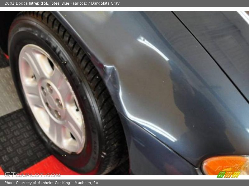 Steel Blue Pearlcoat / Dark Slate Gray 2002 Dodge Intrepid SE