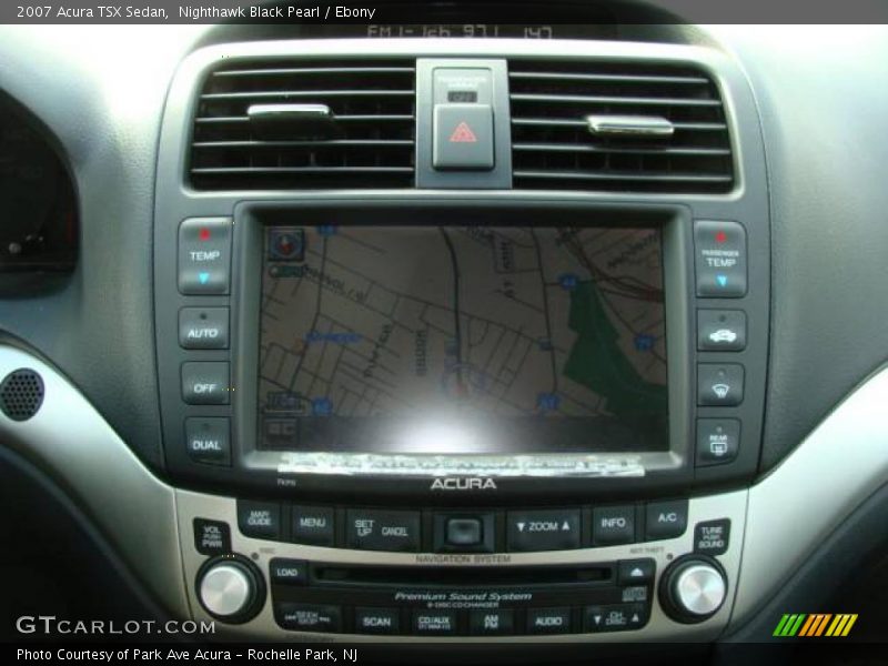 Nighthawk Black Pearl / Ebony 2007 Acura TSX Sedan