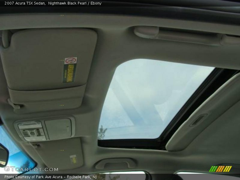 Nighthawk Black Pearl / Ebony 2007 Acura TSX Sedan