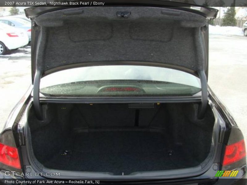 Nighthawk Black Pearl / Ebony 2007 Acura TSX Sedan