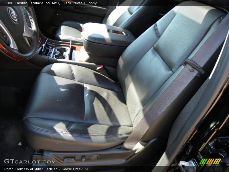 Black Raven / Ebony 2008 Cadillac Escalade ESV AWD