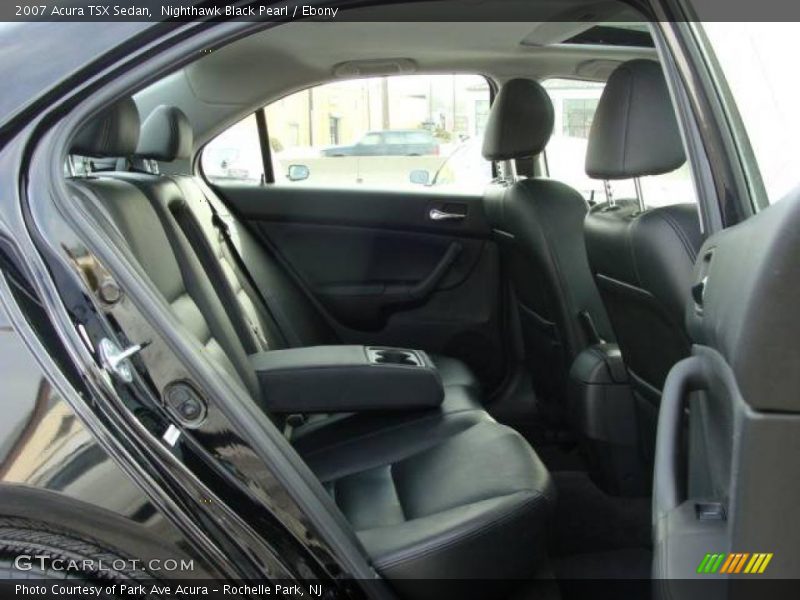 Nighthawk Black Pearl / Ebony 2007 Acura TSX Sedan