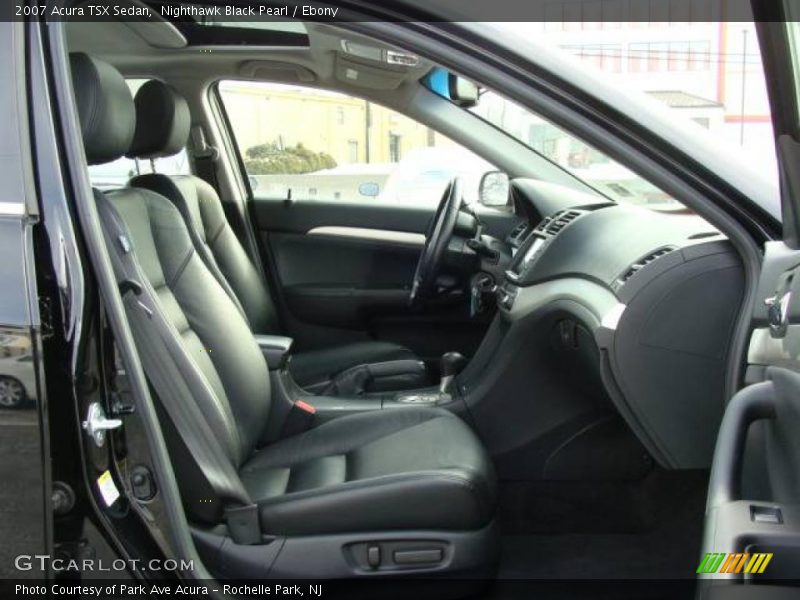 Nighthawk Black Pearl / Ebony 2007 Acura TSX Sedan