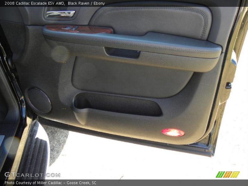 Black Raven / Ebony 2008 Cadillac Escalade ESV AWD