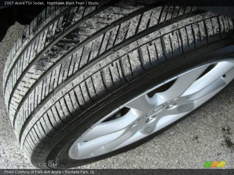 Nighthawk Black Pearl / Ebony 2007 Acura TSX Sedan