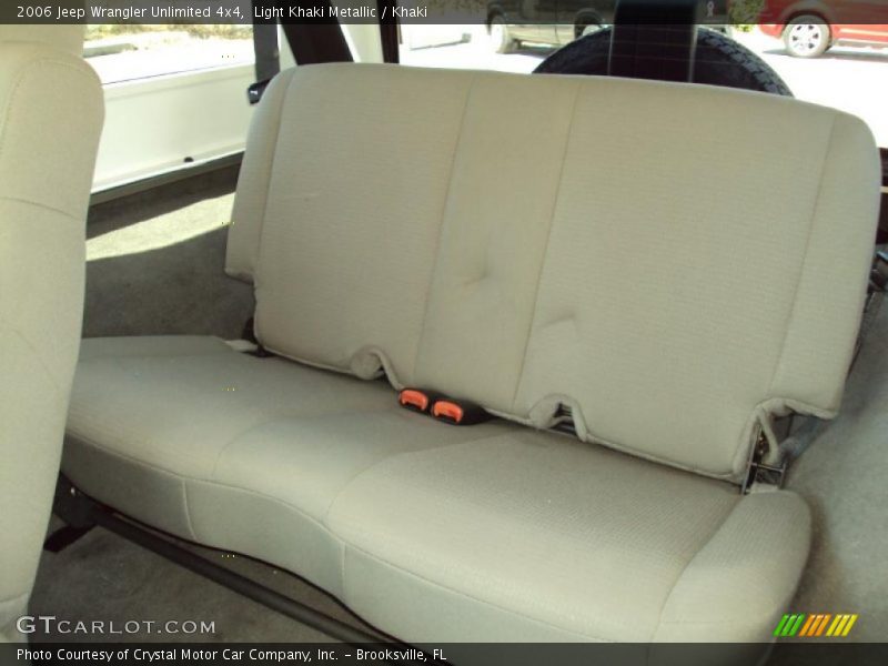 Light Khaki Metallic / Khaki 2006 Jeep Wrangler Unlimited 4x4