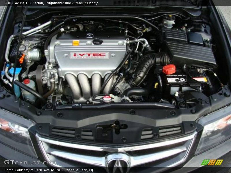 Nighthawk Black Pearl / Ebony 2007 Acura TSX Sedan